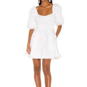 For love and lemons Jackson puff sleeve mini dress